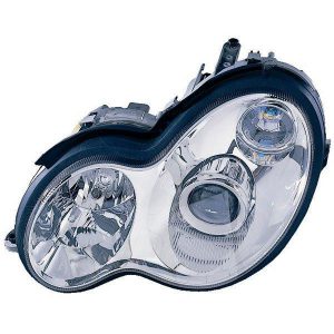 چراغ جلو بنز w203 عدسی دار