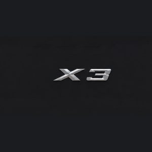 نوشته صندوق بی ام و X3